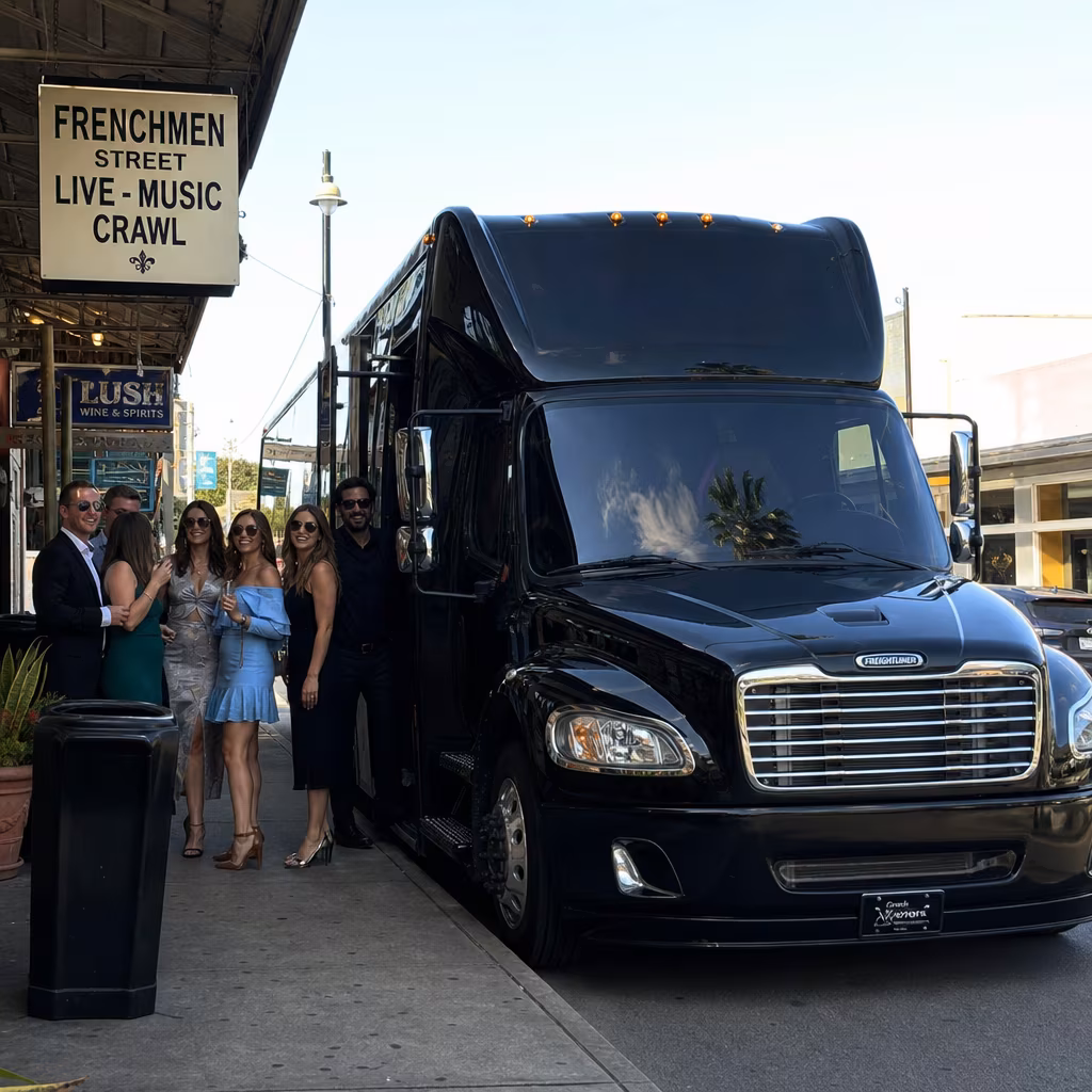 Rent a Bus to a Frenchmen Street Live-Music Crawl