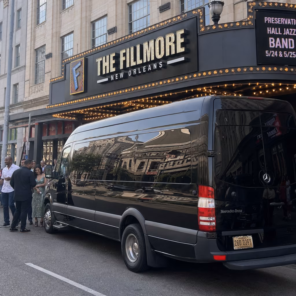 Rent a Bus to Fillmore New Orleans