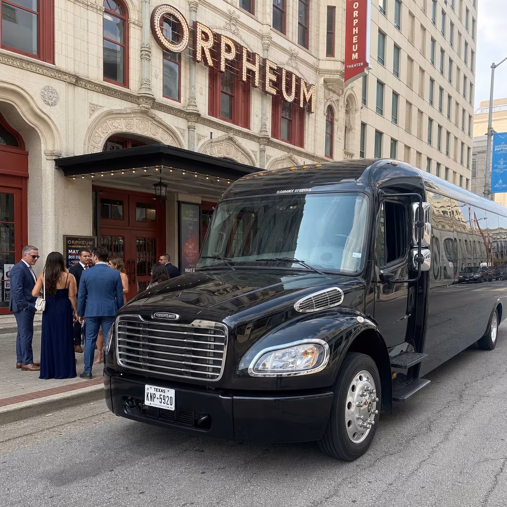 Rent a Bus to Orpheum Theater New Orleans