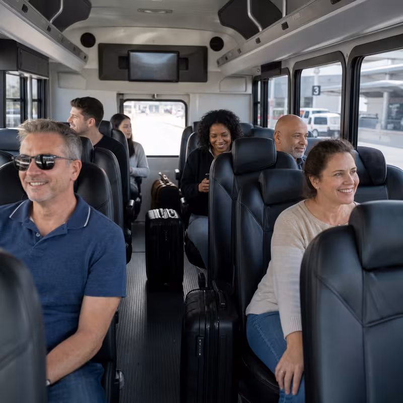 New Orleans Airport Transportation fleet vehicle