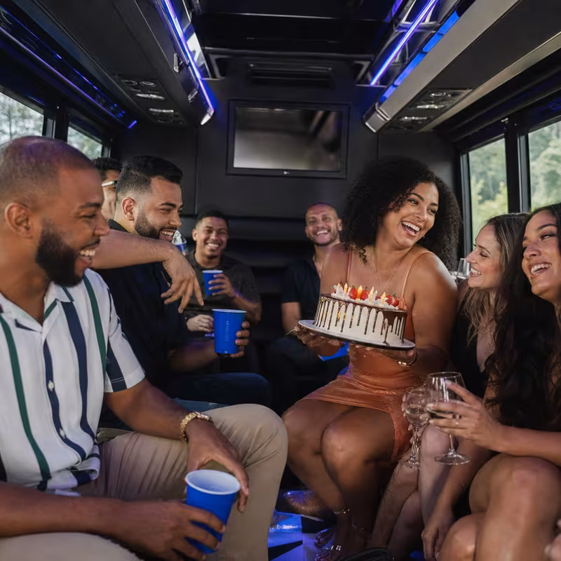 New Orleans Birthday Transportation fleet vehicle
