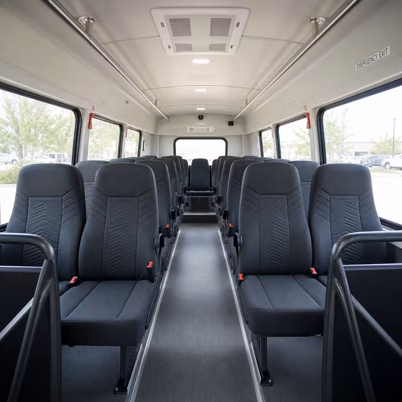 minibus interior