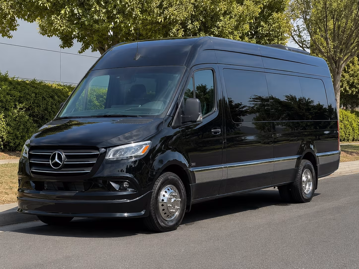 New Orleans Airport Shuttle & Transportation party bus interior