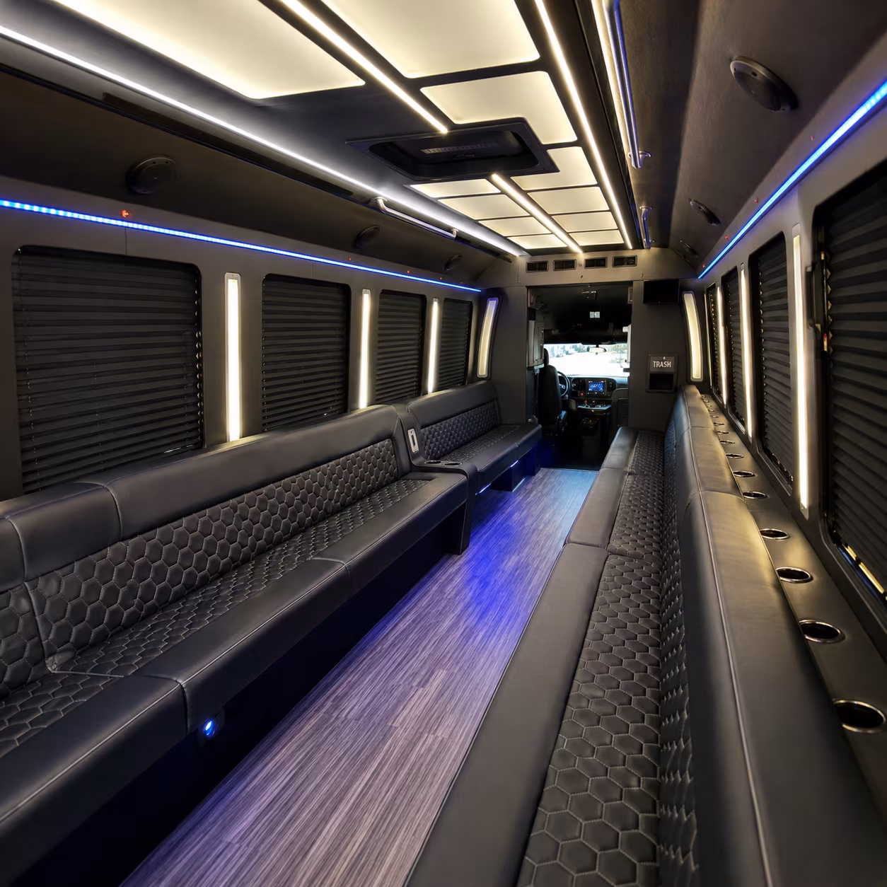 New Orleans Bachelor & Bachelorette Transportation party bus exterior