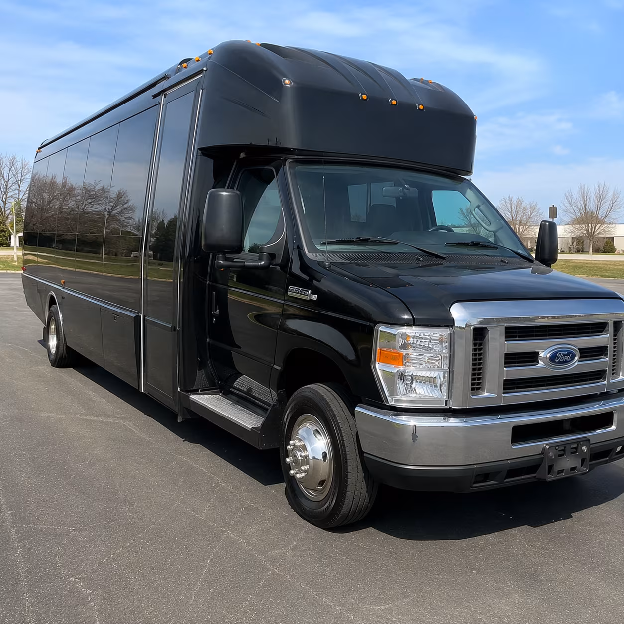 New Orleans Bachelor & Bachelorette Transportation party bus exterior