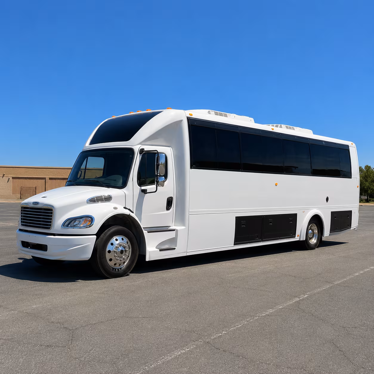 New Orleans Birthday, Sweet 16, & Quinceañera Transportation party bus exterior