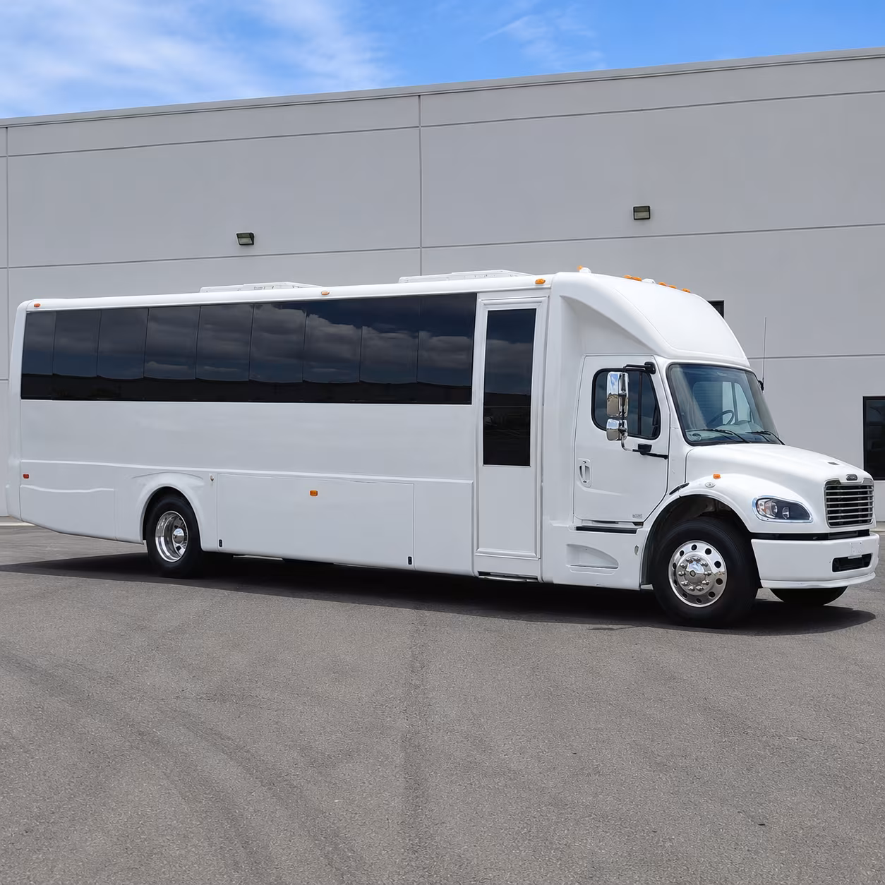New Orleans Birthday, Sweet 16, & Quinceañera Transportation party bus exterior