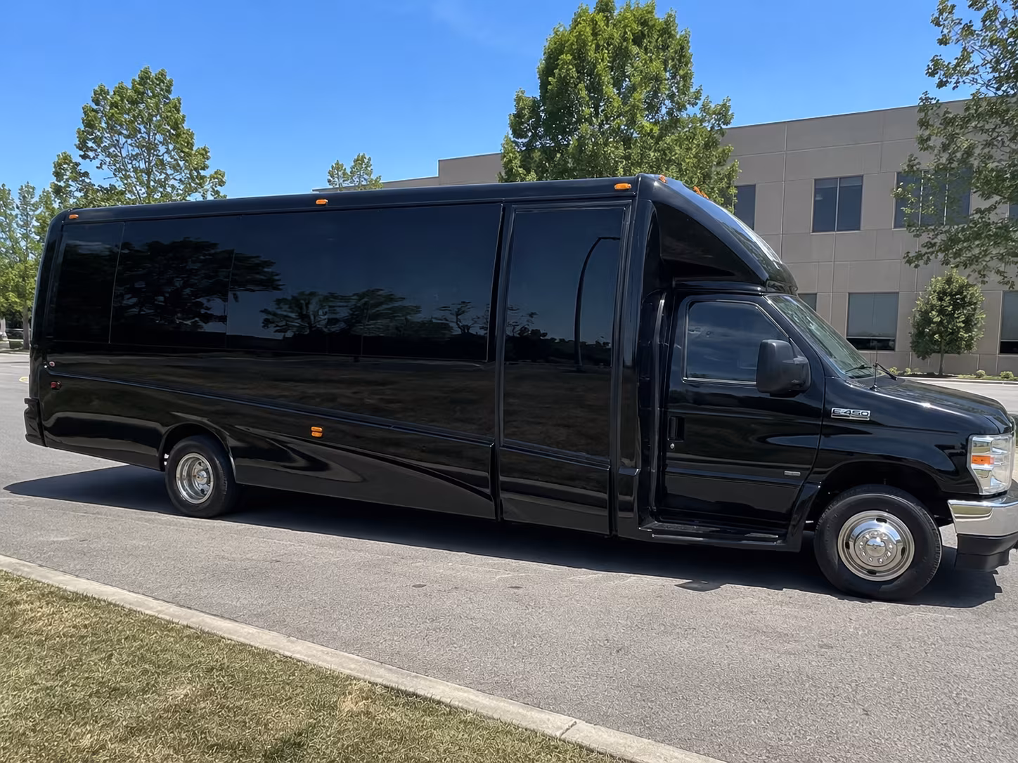 New Orleans Concert & Music Festival Transportation party bus exterior