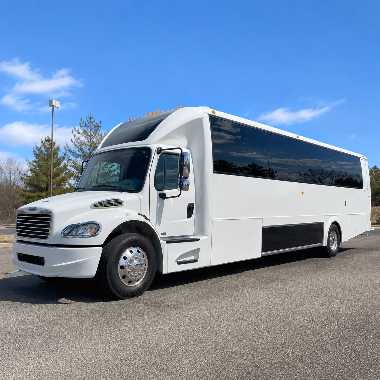 New Orleans Private Event Transportation party bus exterior
