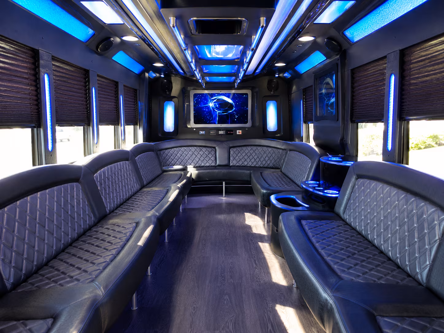 New Orleans Prom & Homecoming Transportation party bus exterior
