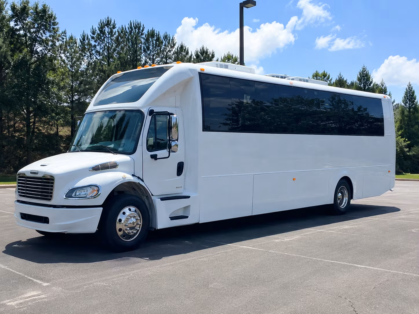 New Orleans Prom & Homecoming Transportation party bus interior