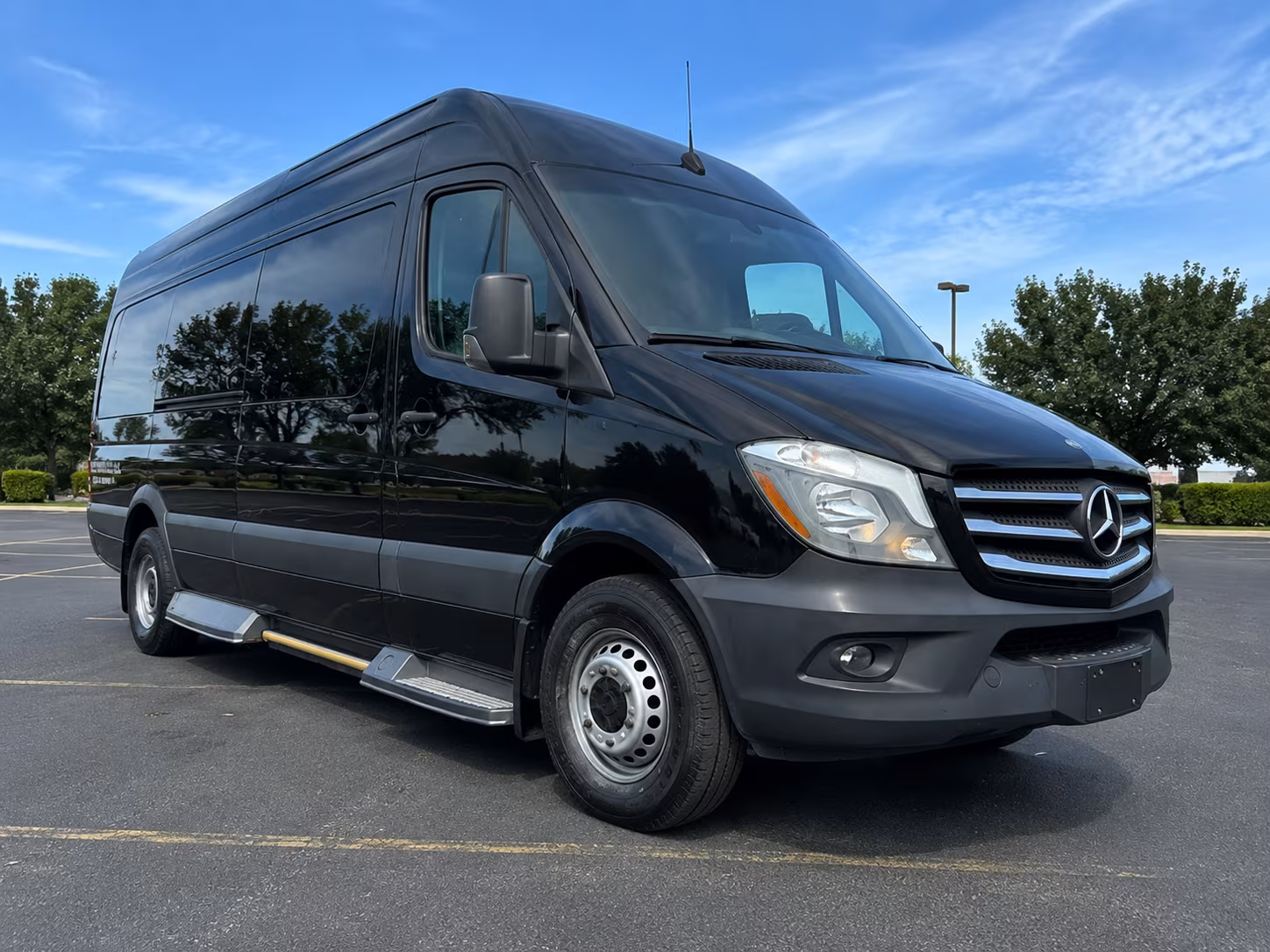 New Orleans School Event Transportation party bus exterior