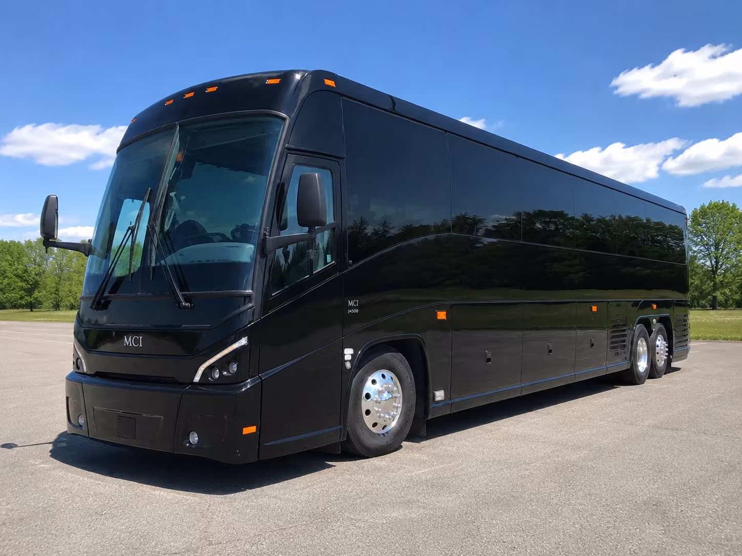 New Orleans School Event Transportation party bus exterior