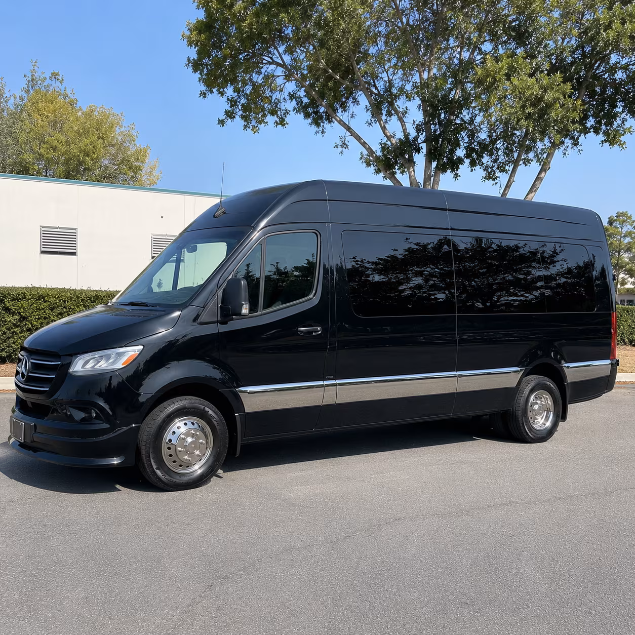 New Orleans School Event Transportation party bus exterior