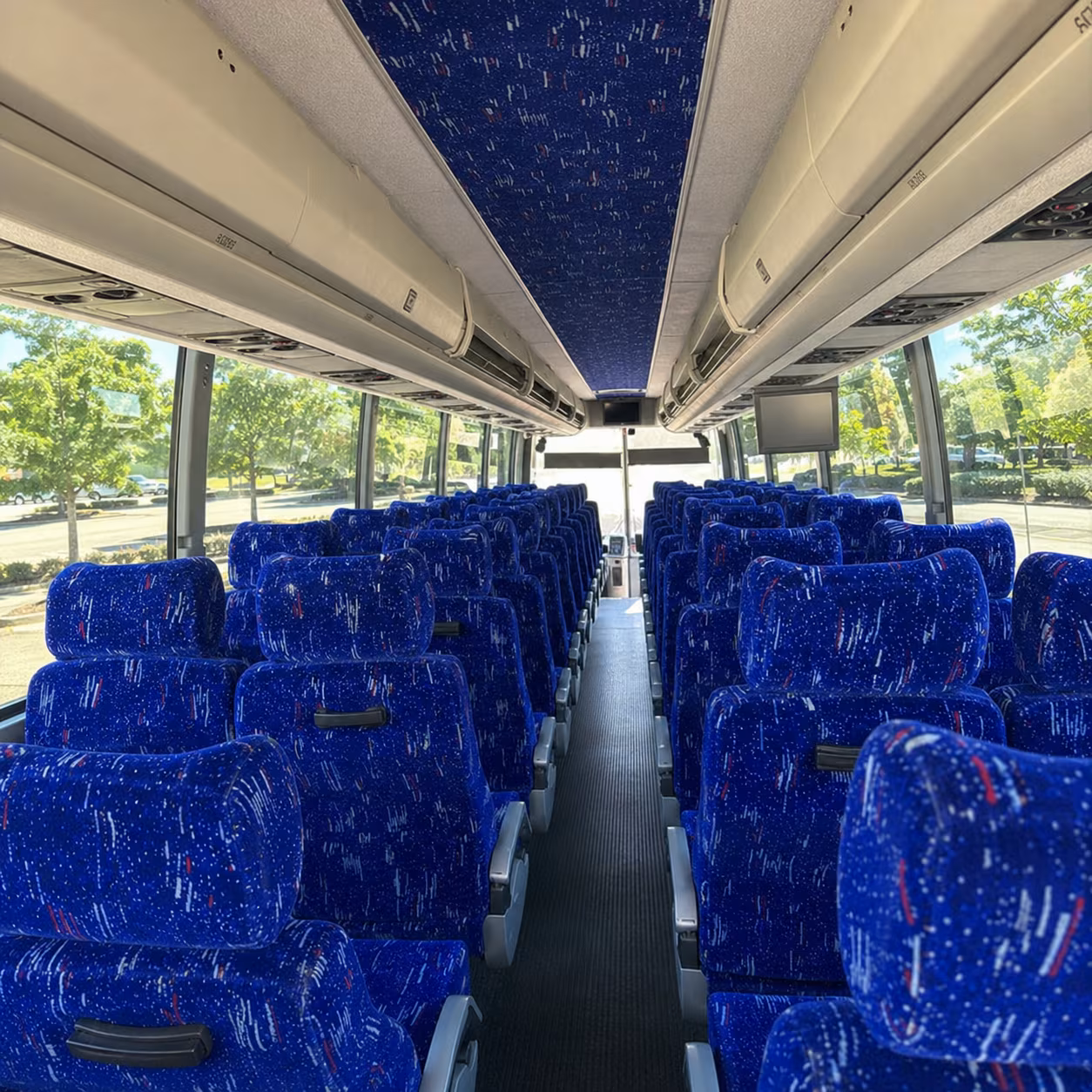 New Orleans School Event Transportation onboard seating