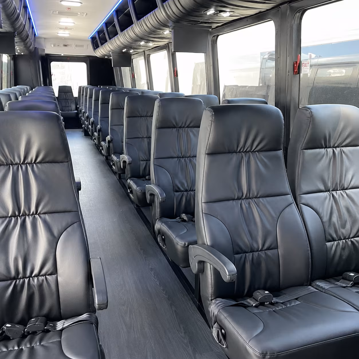 New Orleans School Event Transportation party bus exterior