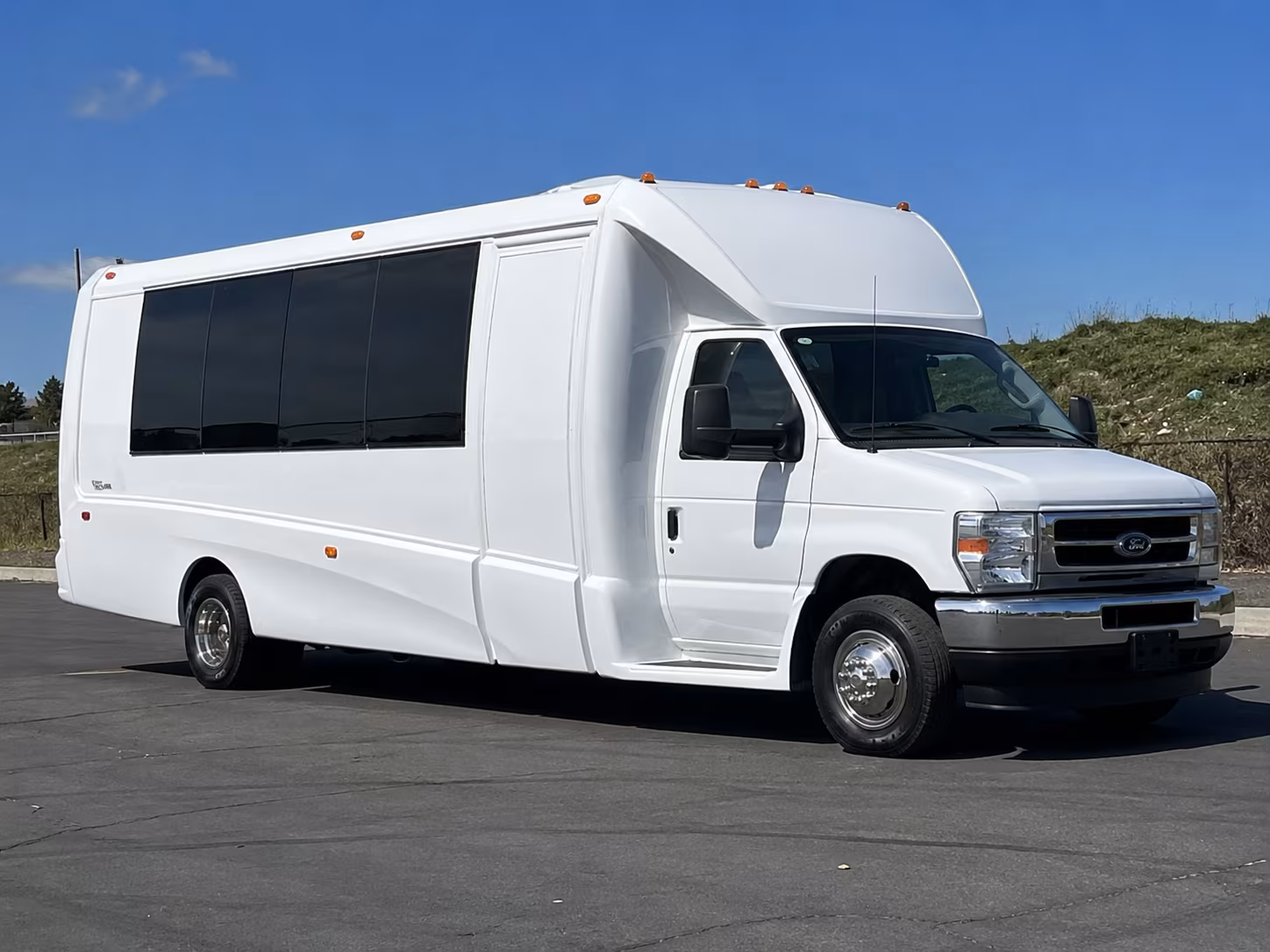 New Orleans Sporting Event Transportation party bus exterior