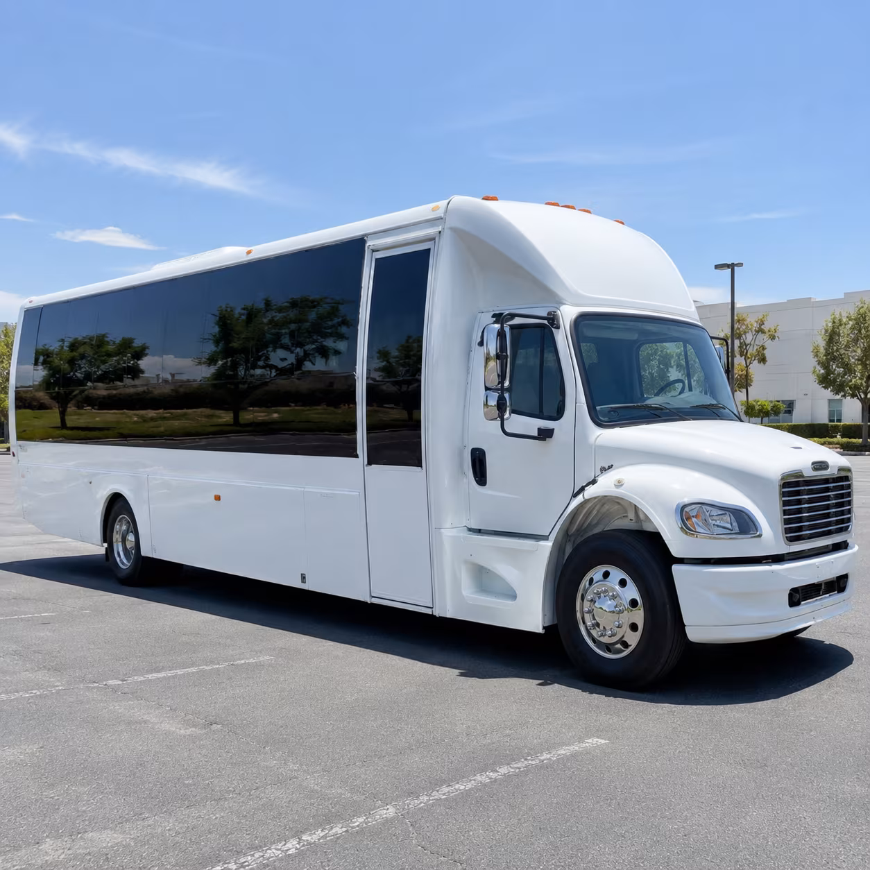New Orleans Wedding Transportation party bus exterior