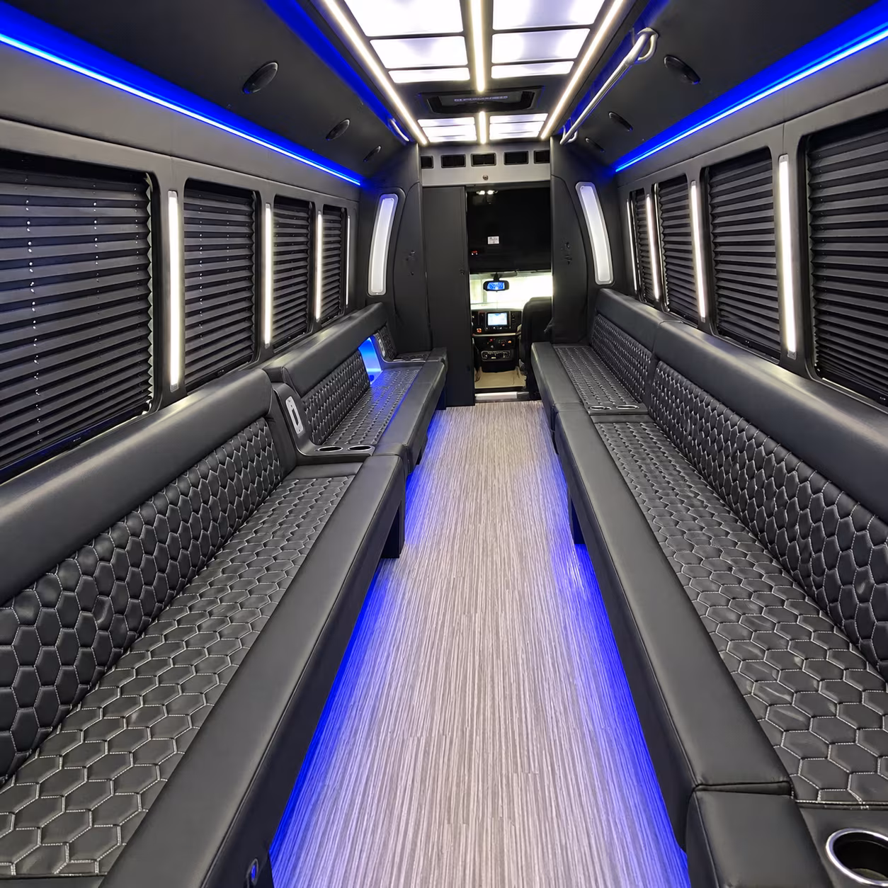 New Orleans Wedding Transportation party bus exterior