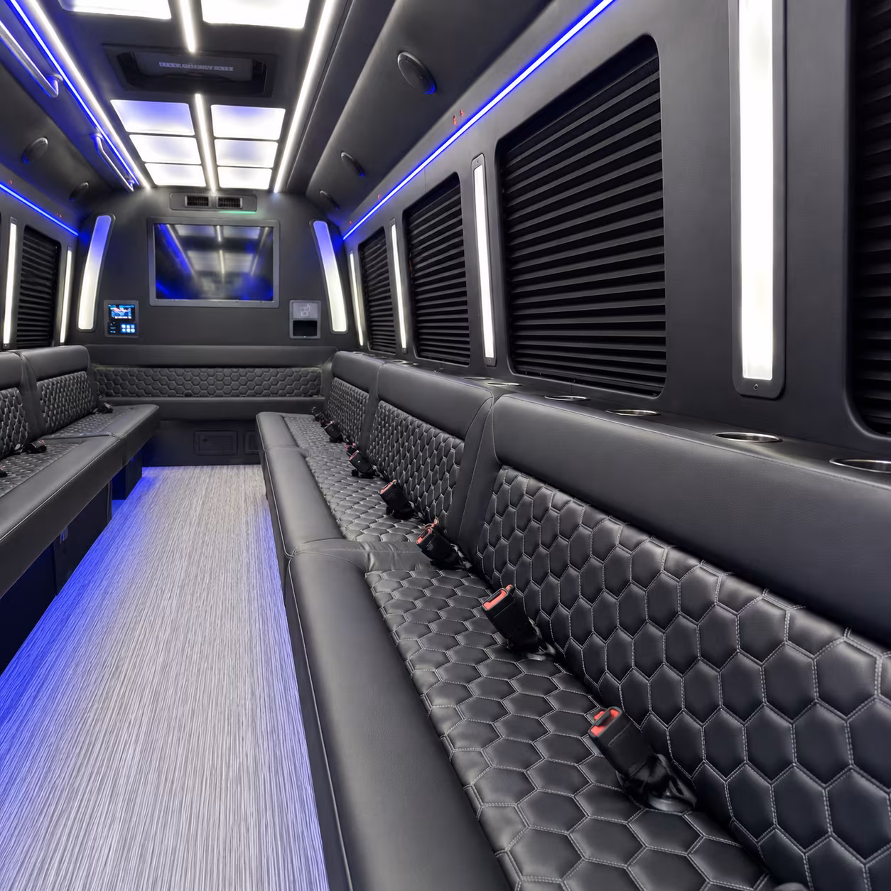 New Orleans Winery Tour & Pub Crawl Transportation party bus exterior
