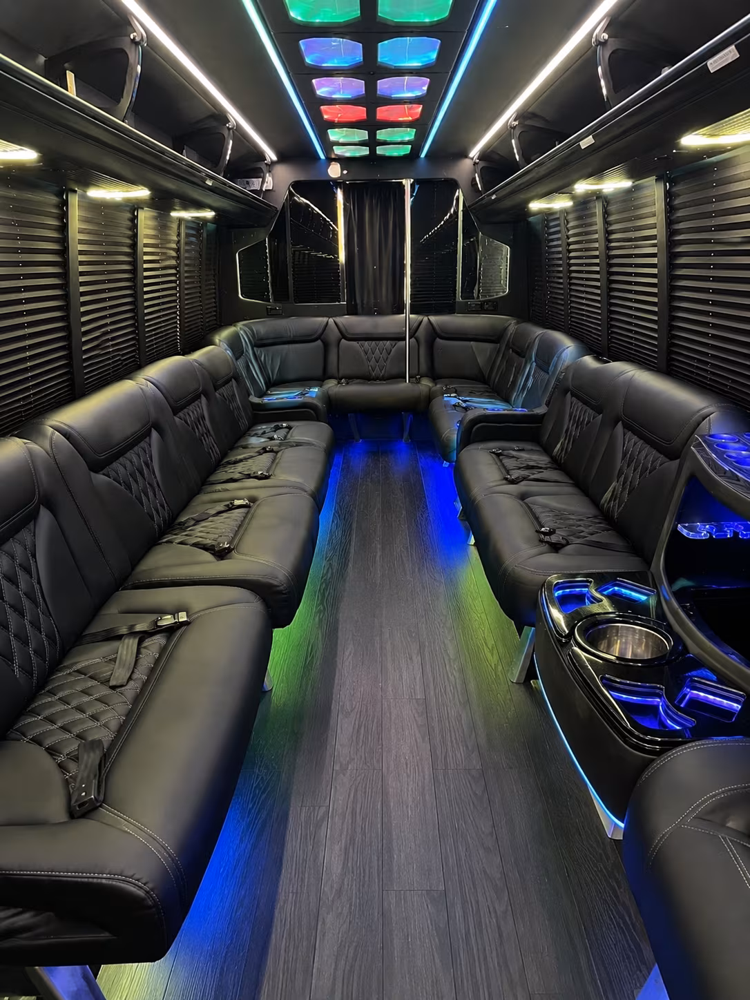New Orleans Winery Tour & Pub Crawl Transportation party bus exterior