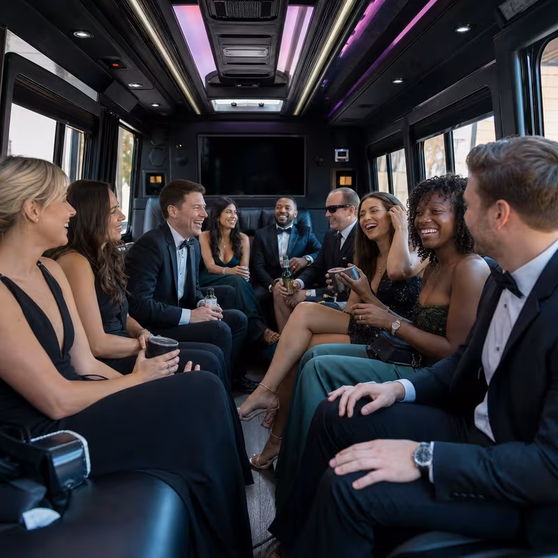 New Orleans Prom & Homecoming Transportation fleet vehicle