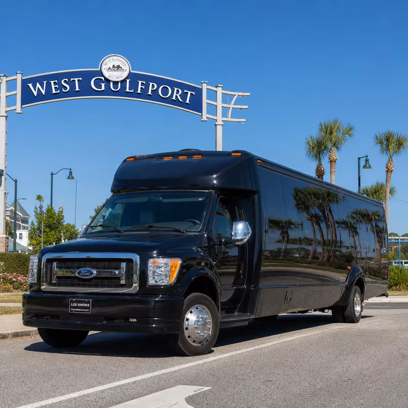 West Gulfport Party Bus Rental
