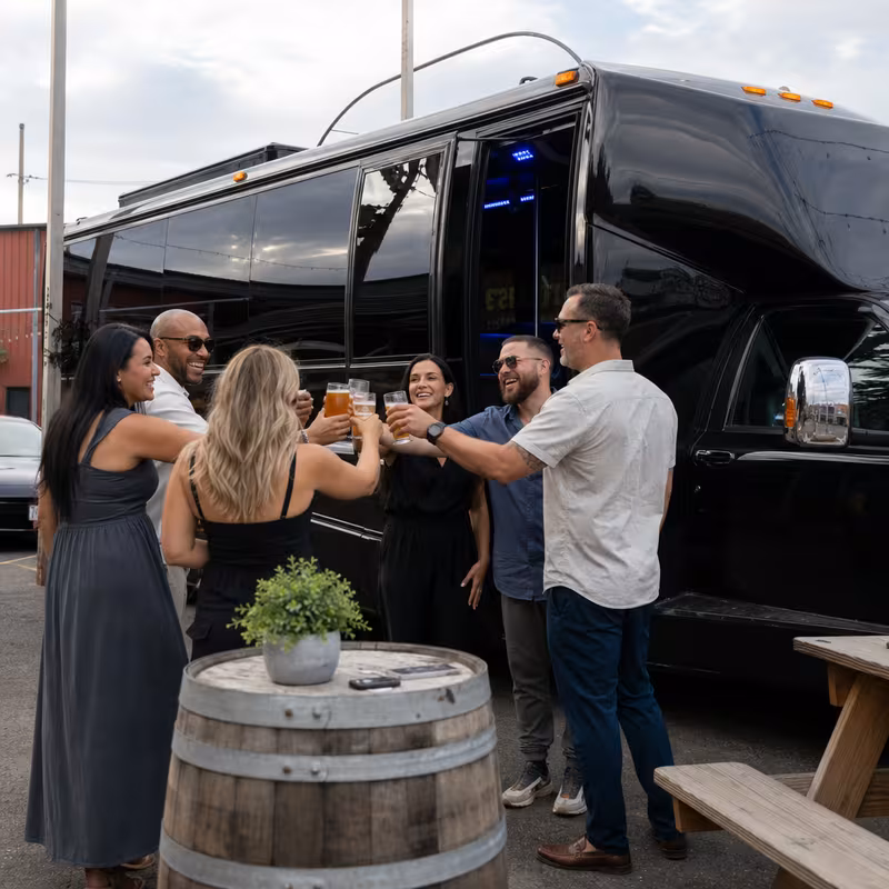 New Orleans Winery & Brewery Tour Transportation fleet vehicle