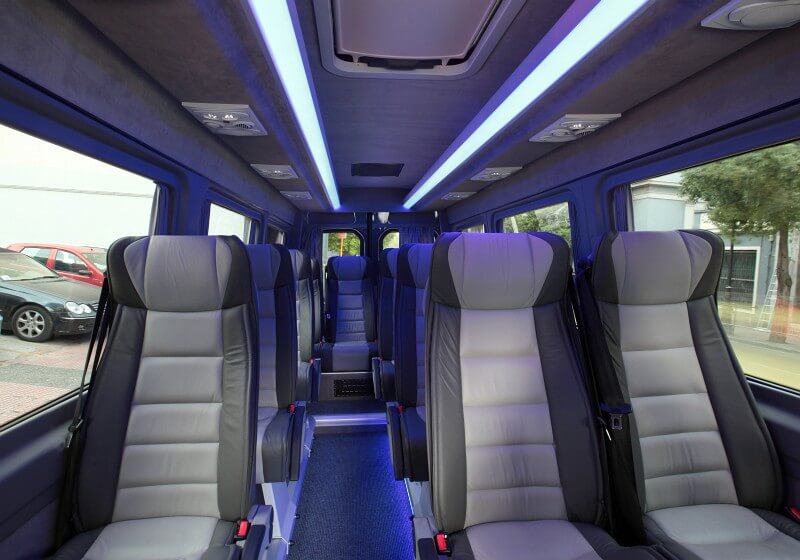 Bossier City 18 Passenger Van/Minibus Interior