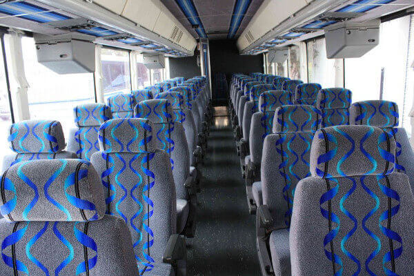Destin 40 Passenger Coach Bus Interior