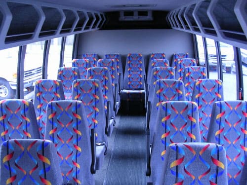 Destin 15-35 Passenger Minibuses Interior