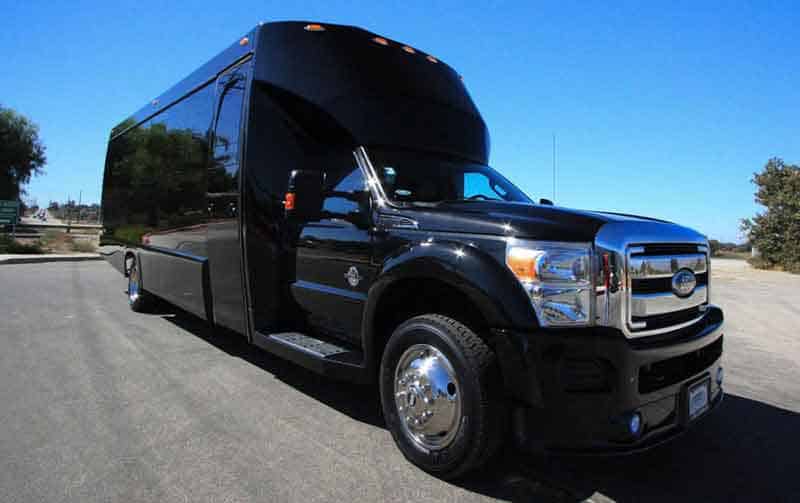 Panama City Beach 30 Passenger Party Bus Black